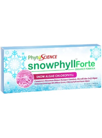 10 Boxes phytoscience snowphyll Forte (15sachets per Box)