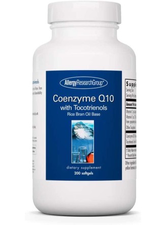 Allergy Research Group Coenzyme Q10 with Tocotrienols 200 Softgels