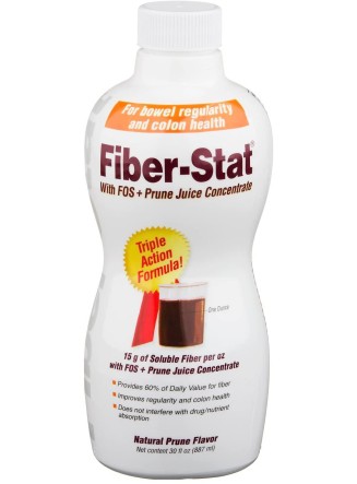 Fiber-Stat Liquid Fiber Supplement, Natural Prune - 30 oz