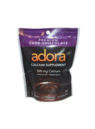 Adora Calcium Dark Chocolate 48x each 30 ct