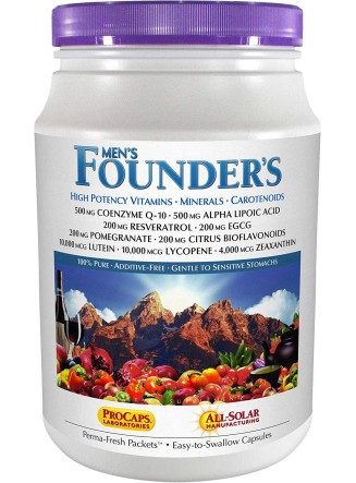 Andrew Lessman Multivitamin - Men's Founders 120 Packets – More Than 40 Nutrients Plus High Potencies of All Essential Vitamins, Minerals, Phytonutrients & Carotenoids. Easy-to-Swallow. No Additives